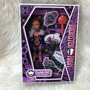 Monster High CLAWDEEN WOLF *First Wave*Mattel 2009